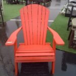 Adirondack Folding Chair  Shown in Bright Red