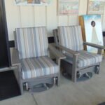 2- Buckeye Cushion swivel gliders